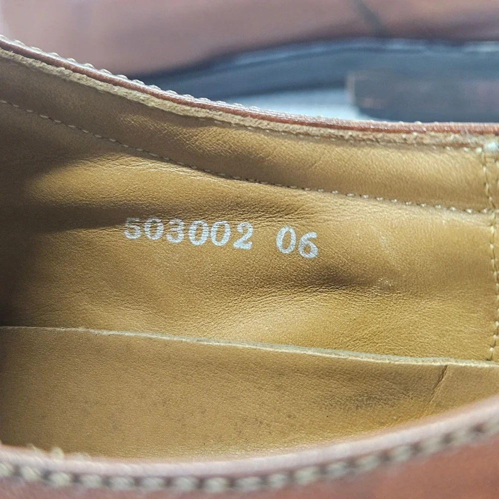 Florsheim Comfortech DM2 Brown Leather‎ Derby Dress Shoes Mens 12 D 18292-03